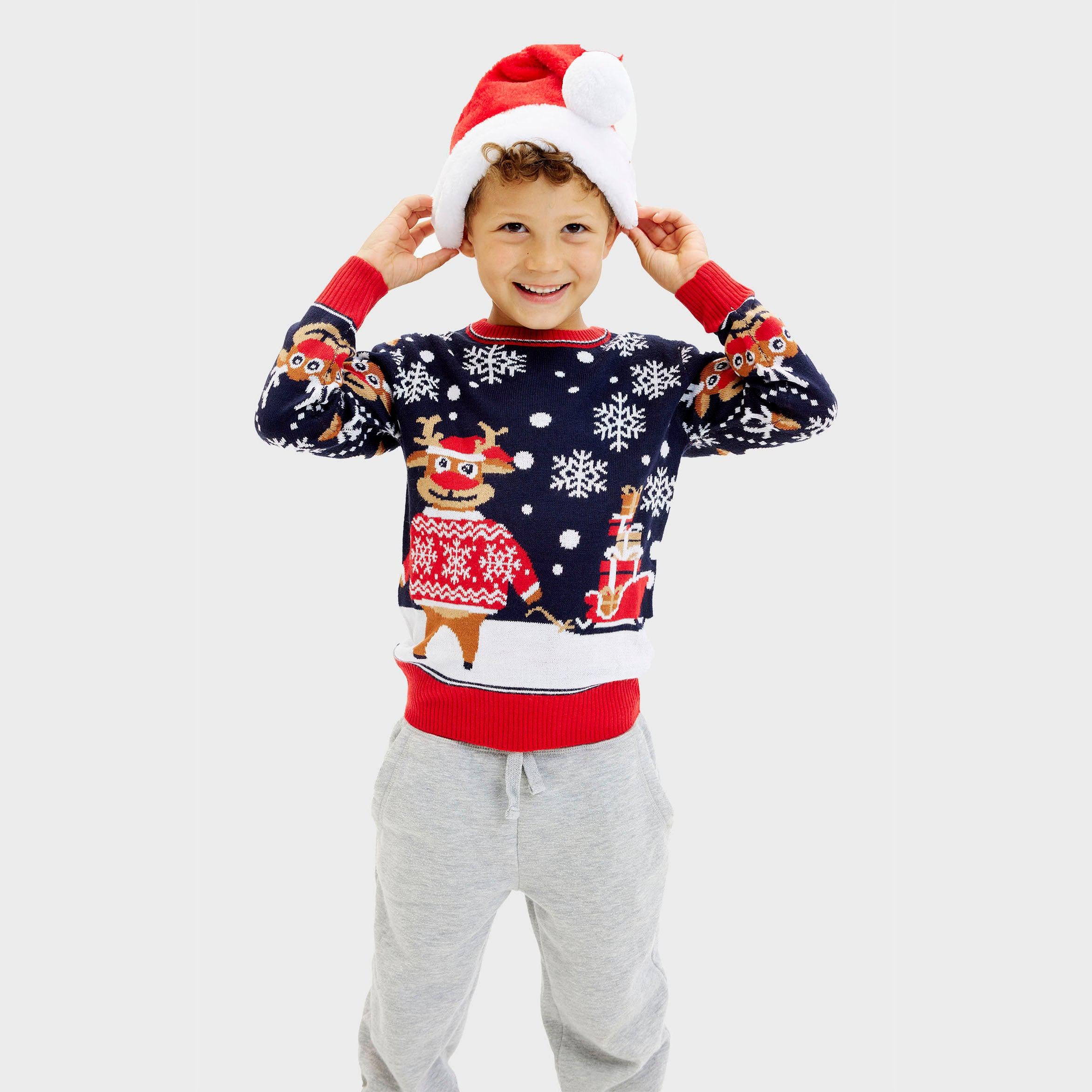 The Bringing Christmas Gifts Sweater - Kinder
